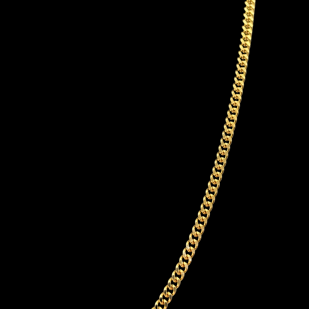 CADENA BARBADA MACIZA -CD494