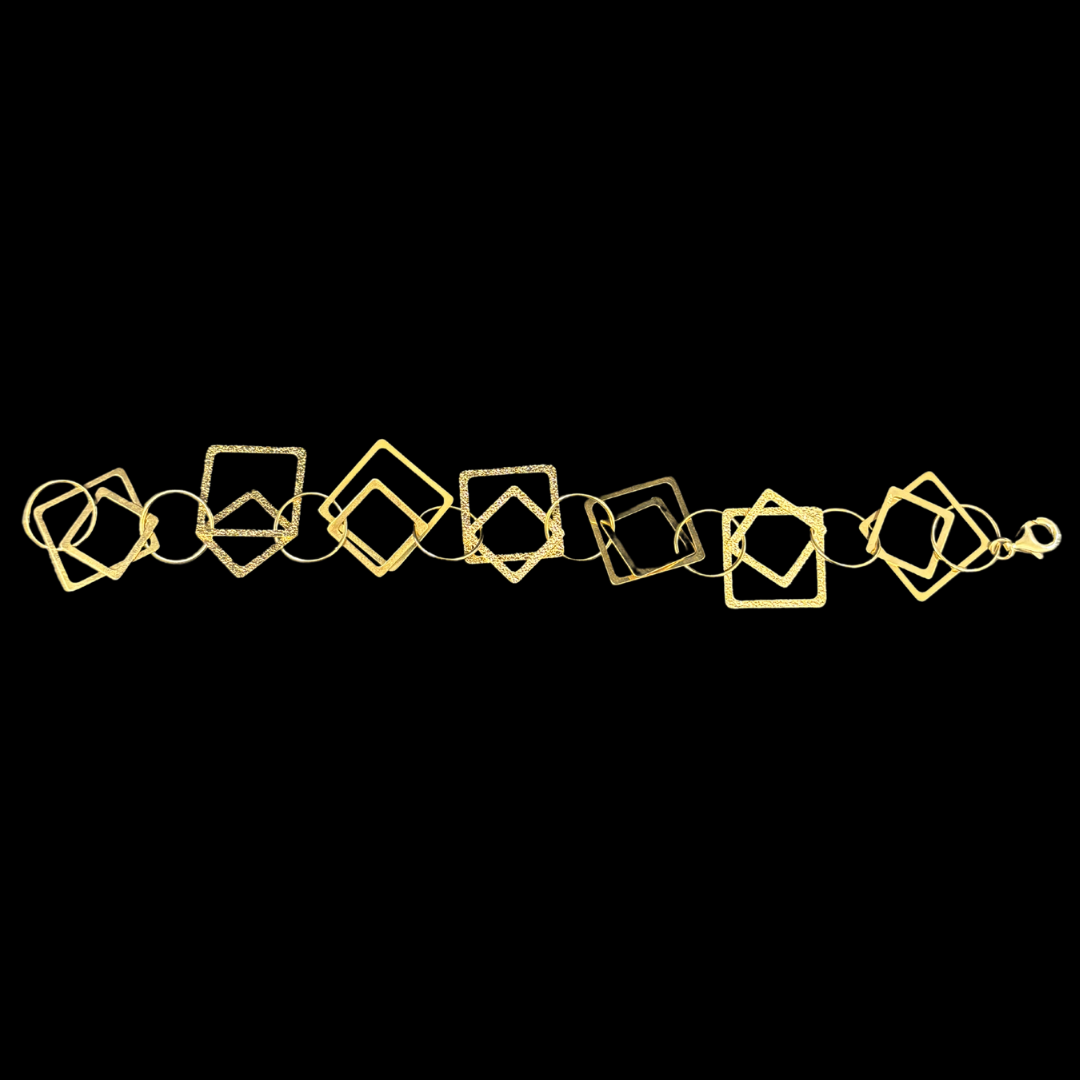 PULSERA FORMAS GEOMETRICAS -PU256