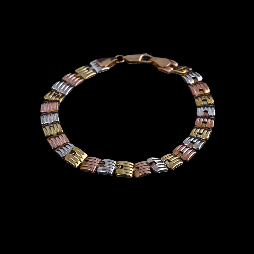 PULSERA TRICOLOR - JPU122