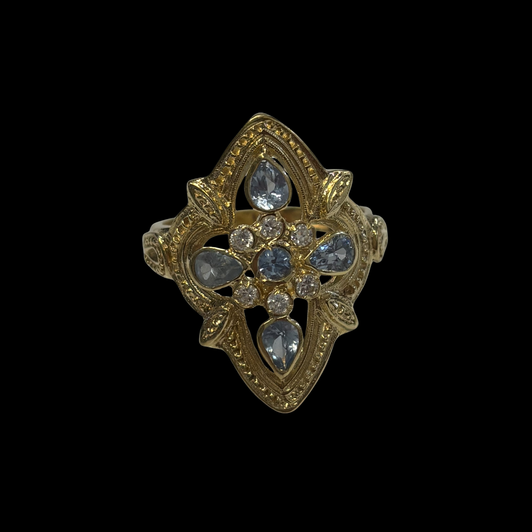 SORTIJA DISEÑO LANZADERA -AN996