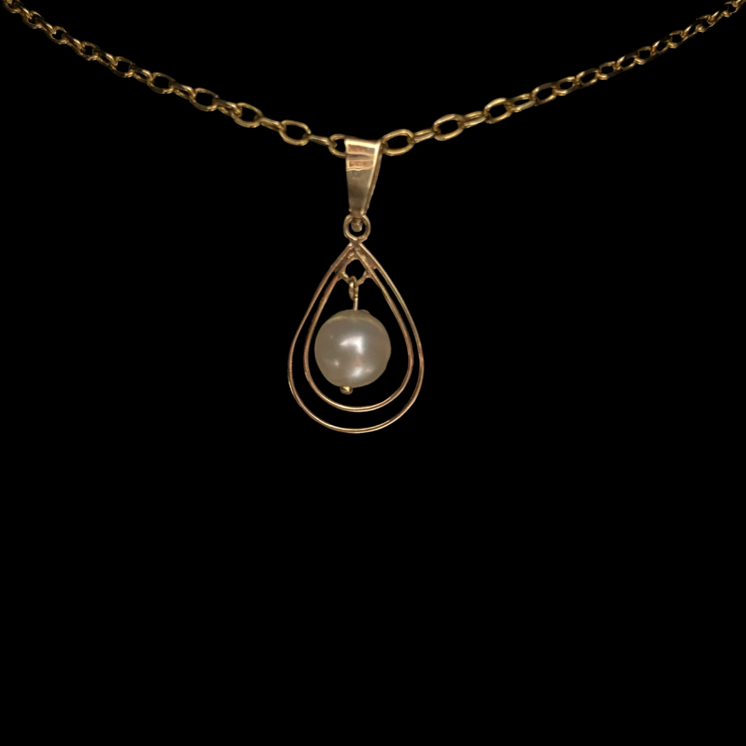 COLGANTE LÁGRIMA PERLA - JCG230