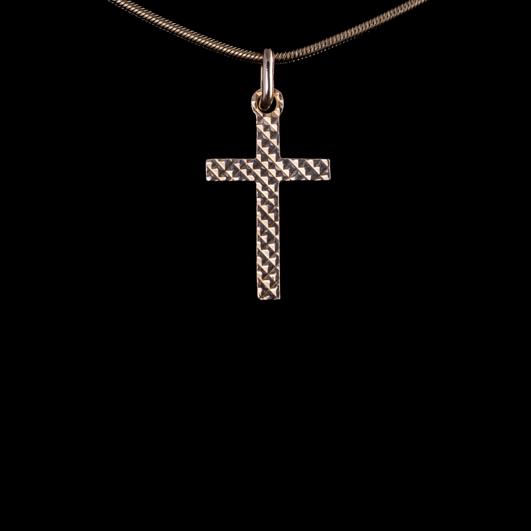 CRUZ PLANA TALLADA - JCG186