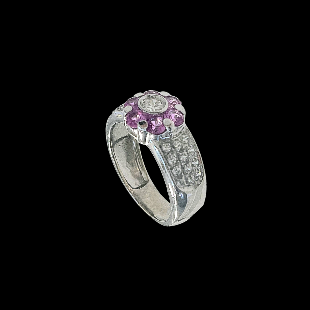 ANILLO CON FLOR -AN596