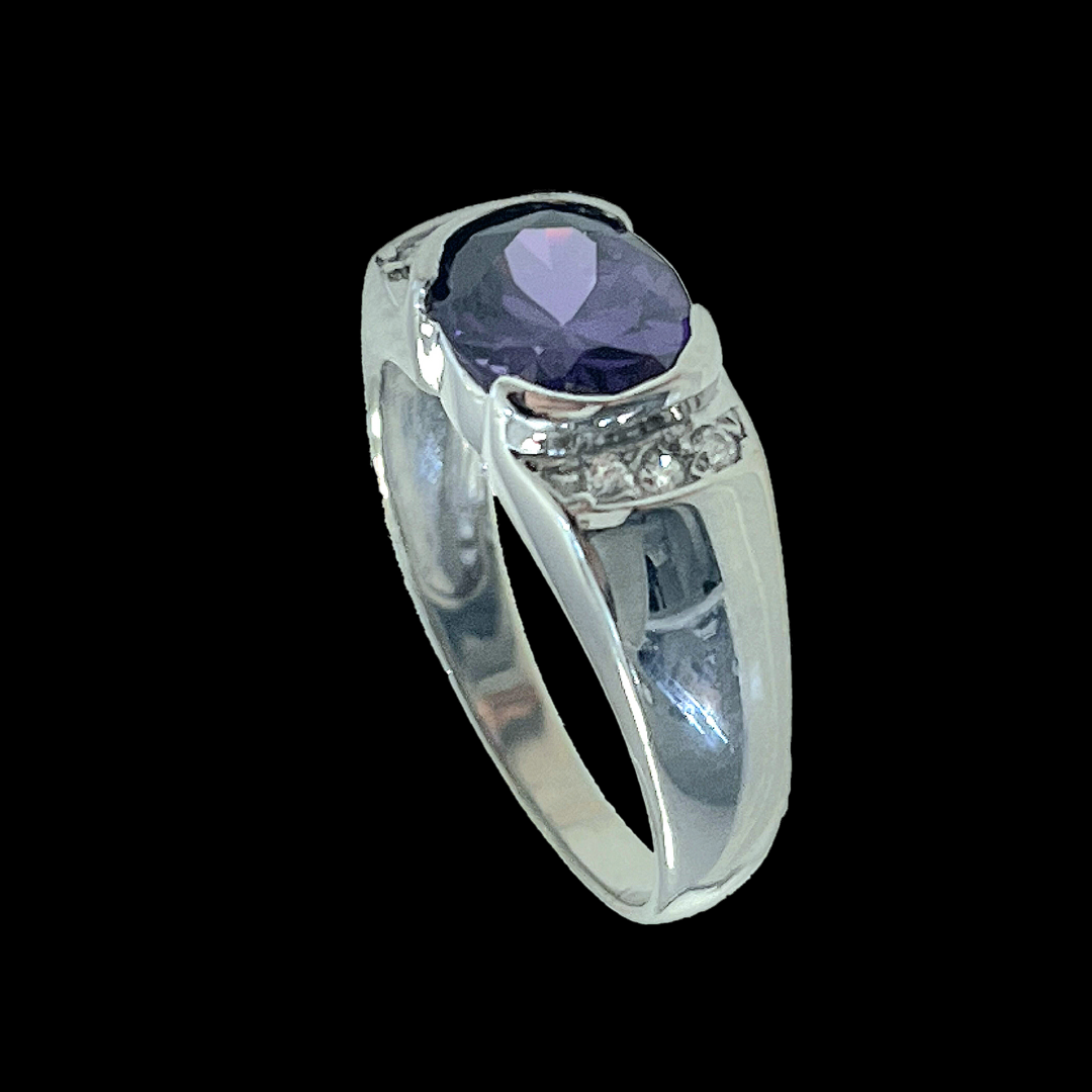 ANILLO CON ESMERALDA -AN824