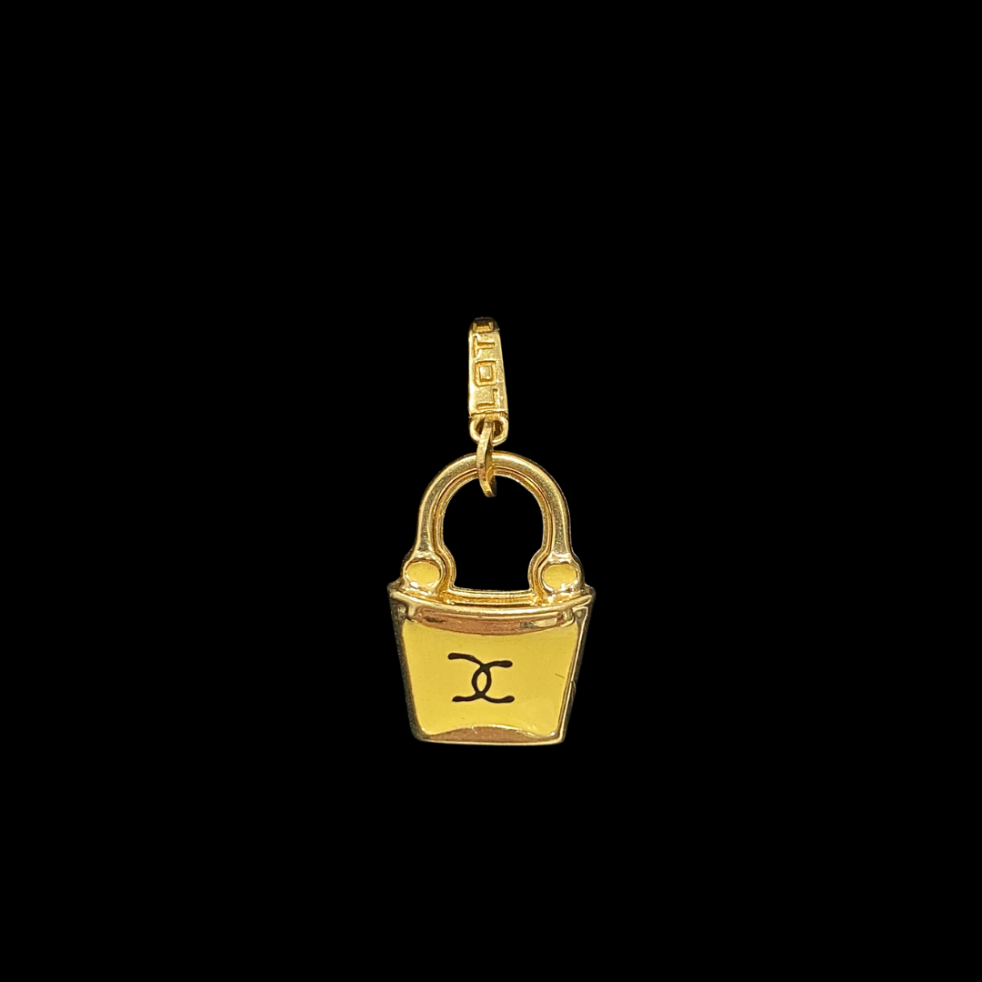JCG453 - COLGANTE BOLSO ESTILO CHANEL