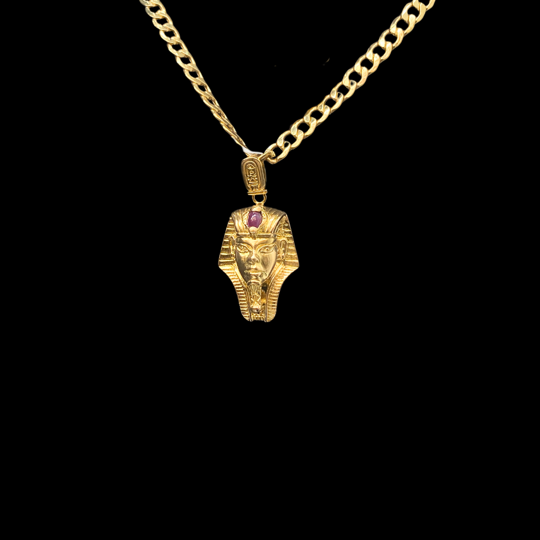 JCG496 - COLGANTE EGIPCIO CON GRANATE