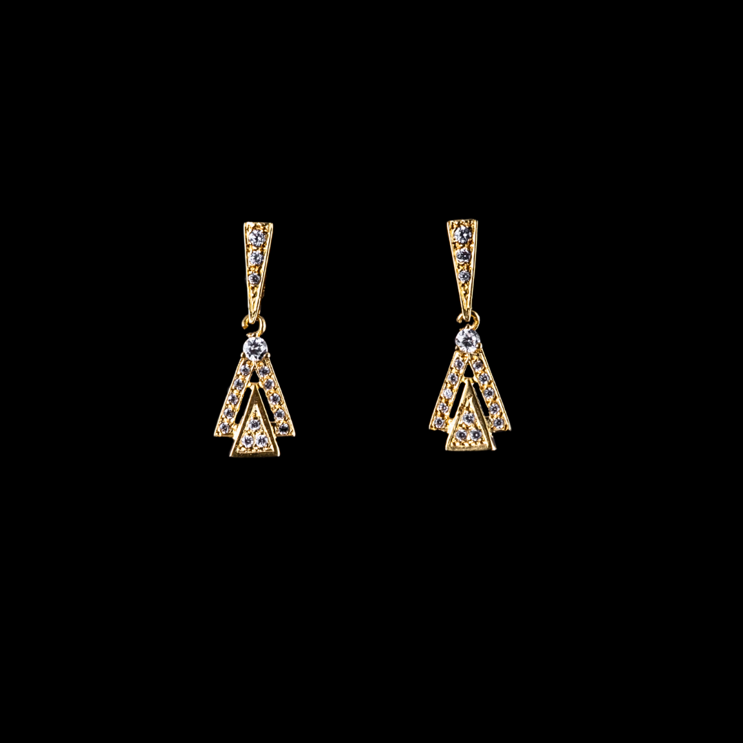 PENDIENTES TRIANGULO -JPT111