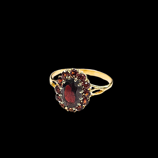 SORTIJA CON PIEDRAS ENGARZADAS -AN921