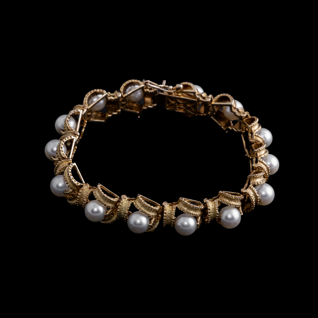 PULSERA PERLAS -PU158