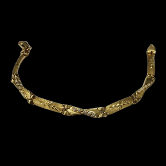 PULSERA CIRCONITA TALLADA - JPU81