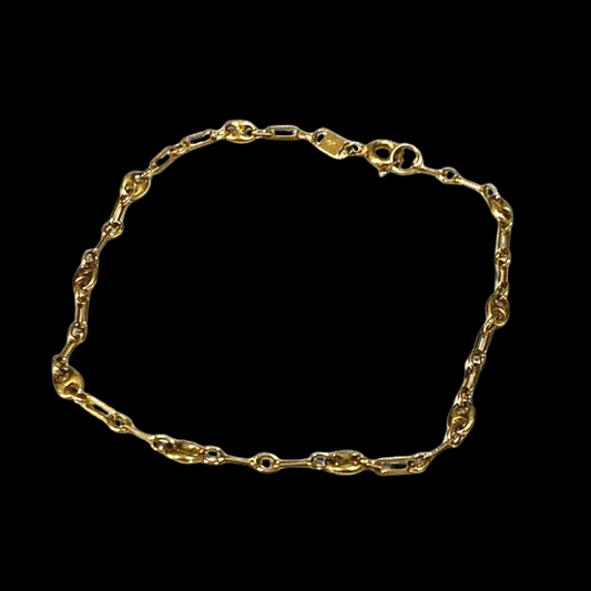 PULSERA ESLABONES MIXTOS - JPU76