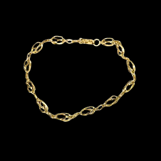 PULSERA ESLABÓN JAULA - JPU73