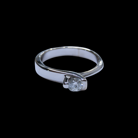 SOLITARIO CON DIAMANTE 0.30CT JAN171