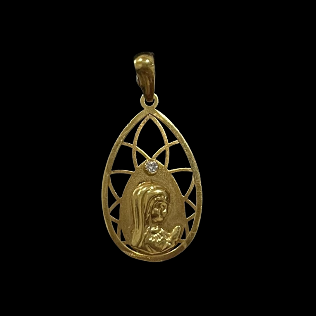 COLGANTE VIRGEN NIÑA -JCG446