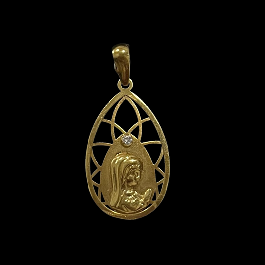COLGANTE VIRGEN NIÑA -JCG446