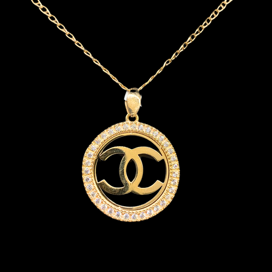 JCG386 - COLGANTE ESTILO CHANEL