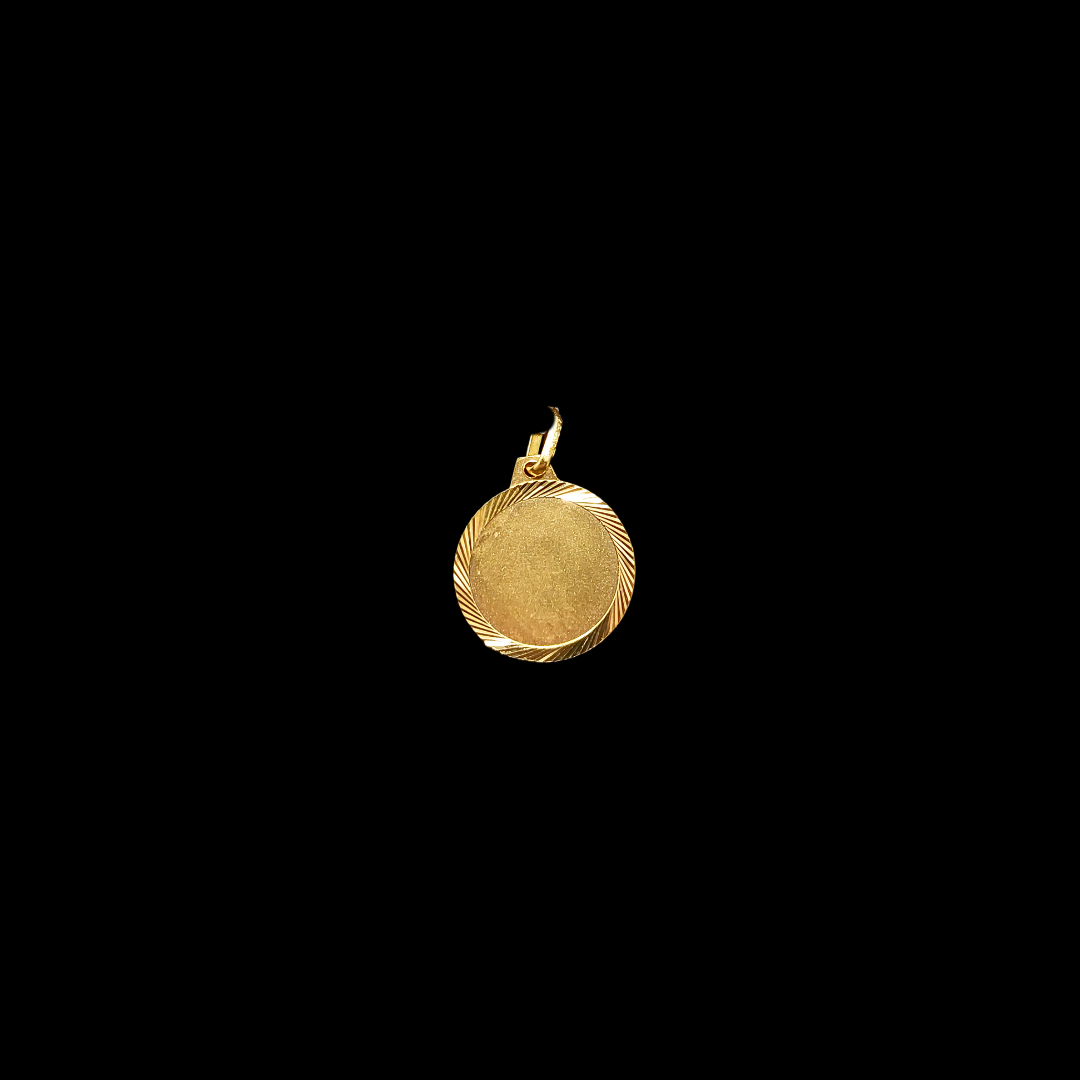 JCG481 - COLGANTE CHAPA REDONDA