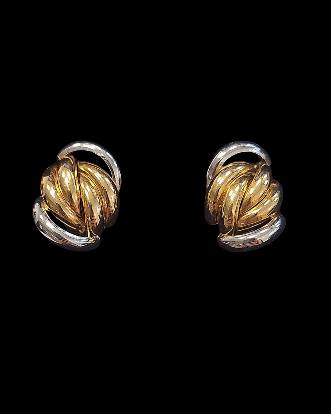 PENDIENTE BICOLOR -PT793